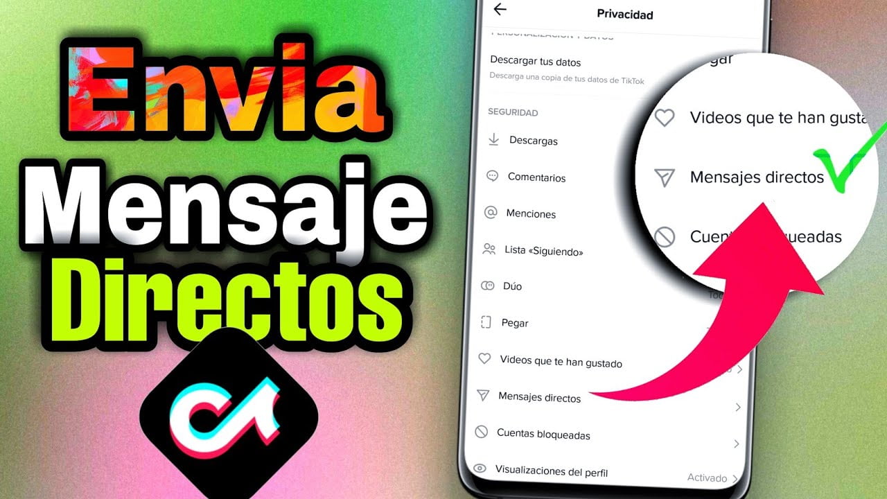Enviar un mensaje directo o DM en TikTok Enviar un mensaje directo o DM en TikTok