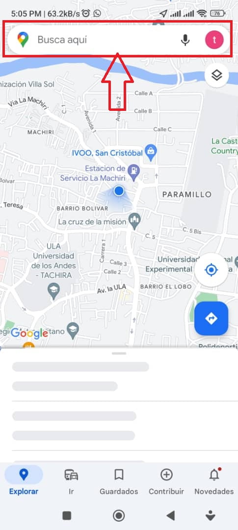 Indica la búsqueda que te interesa