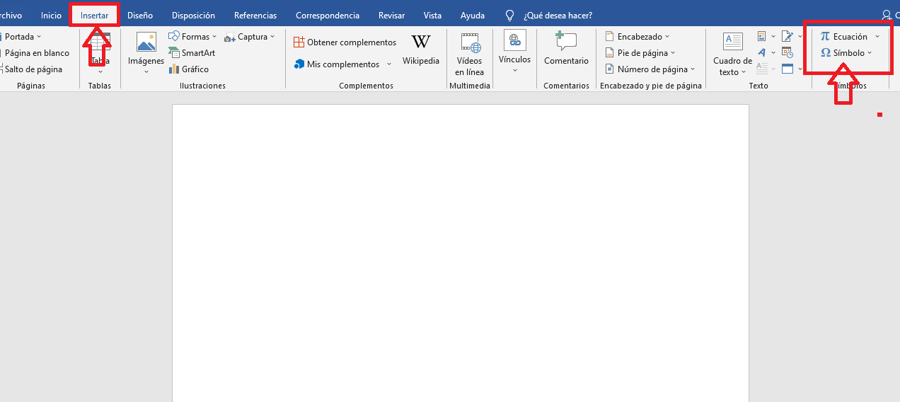 Ingresa a Insertar Ingresa a Insertar