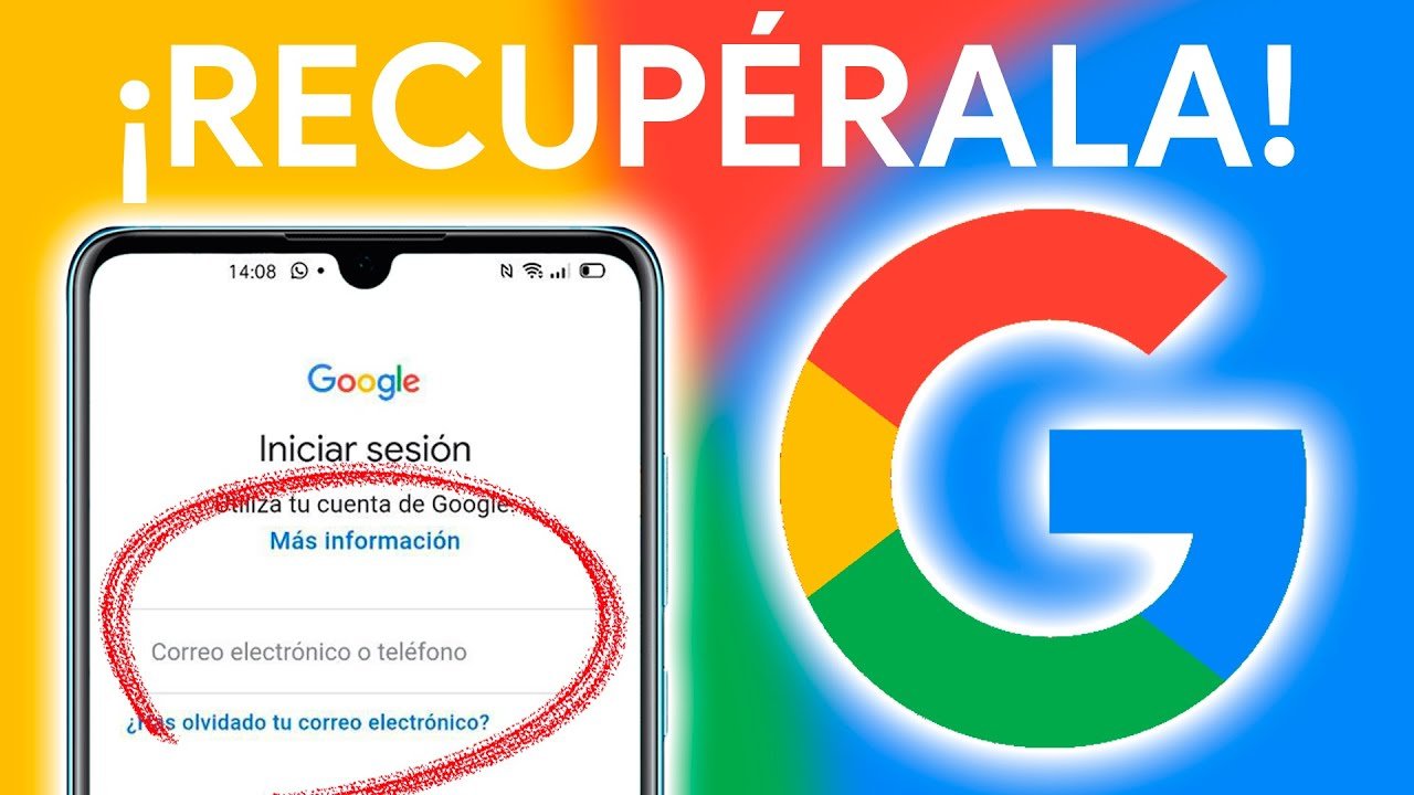 ¿Cómo recuperar la contraseña de mi cuenta de Google?