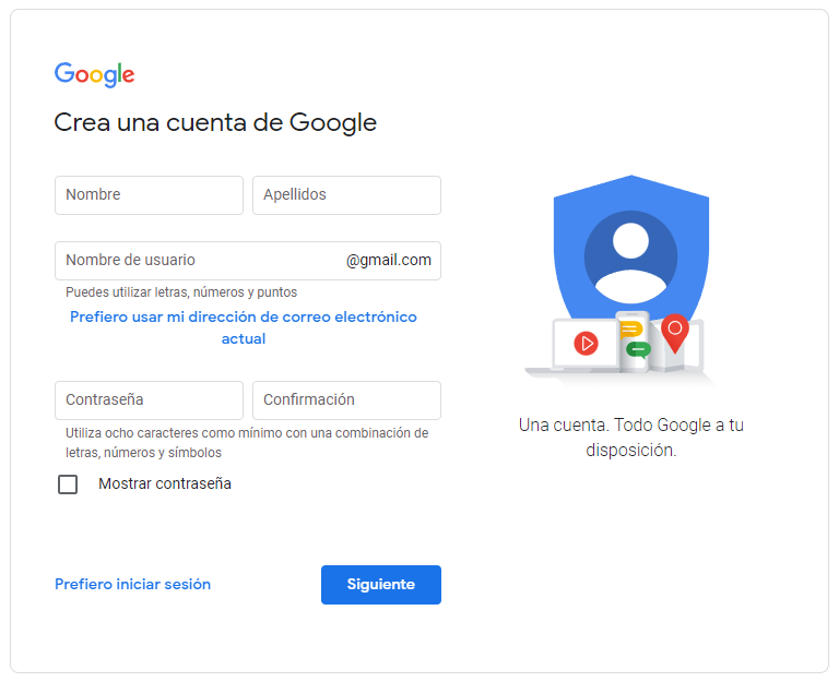 ¿Qué es una cuenta de Google? ¿Qué es una cuenta de Google?