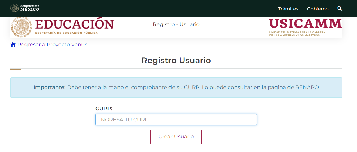 Rellena el formulario